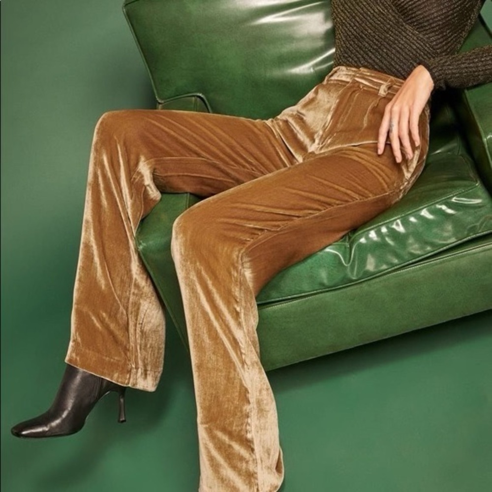 Reformation velvet pants